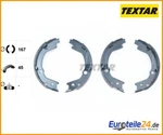 Brake Shoe Set, Parking Textar 91070700 For Hyundai. Fixed Price $63.44.
