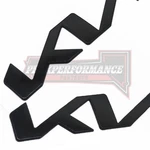 2PCS 2010-2021 For Kia Front Hood / Rear Tailgate Emblem Nameplate Sticker Black. Fixed Price $34.99.