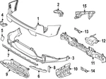 Genuine Kia Cover Rear Bumper Lower 86650-GG120. Fixed Price $639.58.