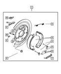 Genuine Mopar Stud Mounting 5018556AA. Fixed Price $15.94.