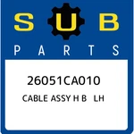 Subaru Cable Assy Lh 26051CA010, New Genuine Oem Part. Fixed Price $41.47.