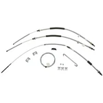Parking Brake Cable Kit Complete TH400 Transmission 1965-66 Impala Stainless. Fixed Price $200.00.