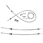 Parking Brake Emergency Cable Kit Complete 1963-66 Barracuda Valiant Oe Steel. Fixed Price $141.00.