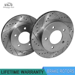 2X 12.13" Front Drilled & Slotted Brake Rotor Ford F-150 1997-2004 4WD 5-LUG. Fixed Price $47.99.