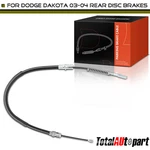 Parking Brake Cable For Dodge Dakota 2003-2004 Rwd Rear Left Lh Side 52010289AB. Fixed Price $17.52.