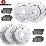 Front And Rear Rotors Pads Kit For Gmc Terrain Equinox 2010-2017 Brakes. Fixed Price $149.99.