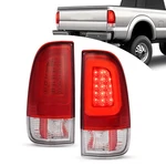 Red Shape Led Tail Lights Brake Lamps Ford F250 F350 F450 F550 Sd 2008-16. Fixed Price $71.74.
