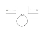 Intermediate Parking Brake Cable For 1967-1969 Chevy Camaro 1968 RB191PJ. Fixed Price $29.16.