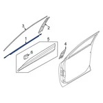For Kia Sportage 2023-2026 83210P1110 Rear Left Door Belt Molding. Fixed Price $230.85.