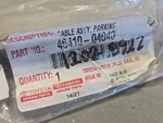 Oem Toyota Tacoma Crew Emergency Parking Brake Cable 46410-04040 2005-2015. Fixed Price $38.88.