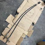 05 Mercedes C230 Kompressor W203 Parking Brake Cable Pair 2034200285 2034200385. Fixed Price $20.00.