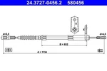 Ate Parking Brake Cable For Mercedes C140 W140 1404200985. Fixed Price $19.64.