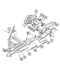 Genuine Mopar Parking Brake Cable Left Rear 52009871AB. Fixed Price $18.15.