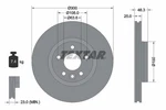 2X 92255703 Textar Brake Disc For Volvo. Fixed Price $173.56.