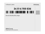 Genuine Bmw Bracket Rds/bva/emf, Right 34516789836 New. Fixed Price $17.71.