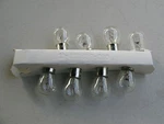 Wagner Turn Signal Light Bulb (#1129) Fits Ford Mercury 1970-1978 (8 Pcs). Fixed Price $15.00.
