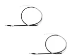 Rear Diy Solutions Parking Brake Cable Set Fits Vw Jetta 2000-2005 79DVMF. Fixed Price $46.51.