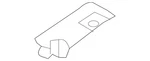 Genuine Kia Step Cover Bracket 86652-A9000. Fixed Price $24.01.