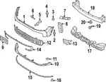 Genuine Kia License Bracket 86529-DWEA0. Fixed Price $99.94.