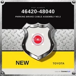Genuine 2011-2020 Toyota Sienna Parking Brake Cable Assembly NO.2 46420-48040. Fixed Price $108.49.