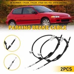 Rear Brake Parking Cable Lh Rh For 1992/1993/1994/1995/1999 Honda Civic Si Lx Ex. Fixed Price $50.34.