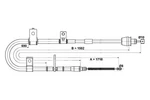 For Hyundai Elantra 2001-2006 Ate 24-3727-3118-2 Driver Side Parking Brake Cable. Fixed Price $64.46.