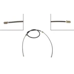 Dorman 893CY45 Parking Brake Cable Rear Right Fits 2000 Dodge Caravan. Fixed Price $43.39.