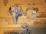 94-01 Dodge Ram 2500 3500 Dana 70 E-brake Brackets / Line. Fixed Price $40.00.