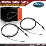 2X Rear Left & Right Parking Brake Cable For Volkswagen Jetta 05-14 Golf Audi. Fixed Price $26.21.