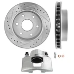 Front Left Right Brake Caliper Rotors For 1988-1998 Chevrolet K2500 3PCS. Fixed Price $114.04.