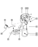 Genuine Mopar Parking Brake Release RU38RC8AA. Fixed Price $60.17.