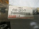 Genuine Toyota 47409-22810-71 Emergency Brake Cable. Fixed Price $92.99.