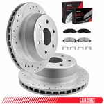 Rwd Rear Rotors Ceramic Brake Pads For Gmc Savana 1500/CHEVROLET Avalanche. Fixed Price $99.85.