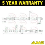 Fits Hyundai Santa Fe 2.2 Crdi 2.7 Hand Brake Cable Rear Right Ams 597702B550. Fixed Price $92.60.