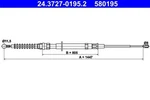Cable Pull, Parking Brake Ate 24.3727-0195.2. Fixed Price $19.95.