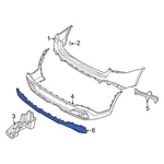 For Kia Sorento 2024-2025 86671R5AB0 Rear Bumper Trim. Fixed Price $368.66.