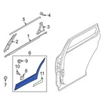 For Kia Sportage 2023-2025 87722DW300 Front Right Door Molding. Fixed Price $415.17.