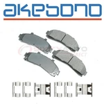Akebono Pro-act Front Disc Brake Pad Set For 1995-2002 Mazda B4000 4.0L V6. Fixed Price $91.42.