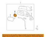Gm Oem 10-23 Camaro Front Door Outside Mirrors-motor 92221400. Fixed Price $77.30.