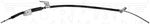 Dorman Parking Brake Cable For 01-04 Sequoia C661062. Fixed Price $124.54.
