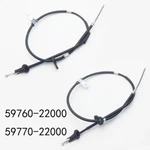 Pair Parking Brake Cable C660321 +C660322 Rear Left Right For Hyundai Accent. Fixed Price $36.10.