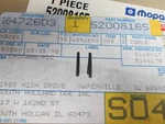 Left And Right Rear Brake Cable Fits 92 B250 Models Nos Mopar 52008165. Fixed Price $139.95.