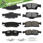 Front + Rear Brake Pads For Dodge Durango Jeep Grand Cherokee 2011-2022. Fixed Price $47.25.