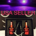 Deep Purple Led Kit Headlight Conversion Bulbs Hid 12000K 12K H11LL OPT7 Jdm. Fixed Price $24.97.