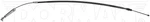 Dorman Rear Left Parking Brake Cable For 2011-2018 Ram 1500. Fixed Price $33.78.