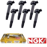 6X Oem Ignition Coil & Ngk Spark Plugs For Toyota Avalon Sienna Camry. Fixed Price $154.30.
