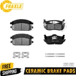 Front Rear Ceramic Brake Pads W/ Hardware Kits For Jeep Commander 2006 - 2010. Fixed Price $45.68.
