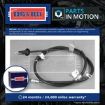 Handbrake Cable Fits Citroen C4 Aircross 1.6D Rear Right 12 To 15 9HL(DV6C) B&b. Fixed Price $36.23.