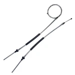 Parking Brake Cable Rear Pair Long Short 1969-70 Ford Mustang Stainless 2PC. Fixed Price $119.00.