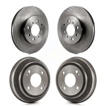 Front Rear Disc Brake Rotors Drums Kit For Honda Civic Sedan Manual Trans Abs. Fixed Price $92.95.